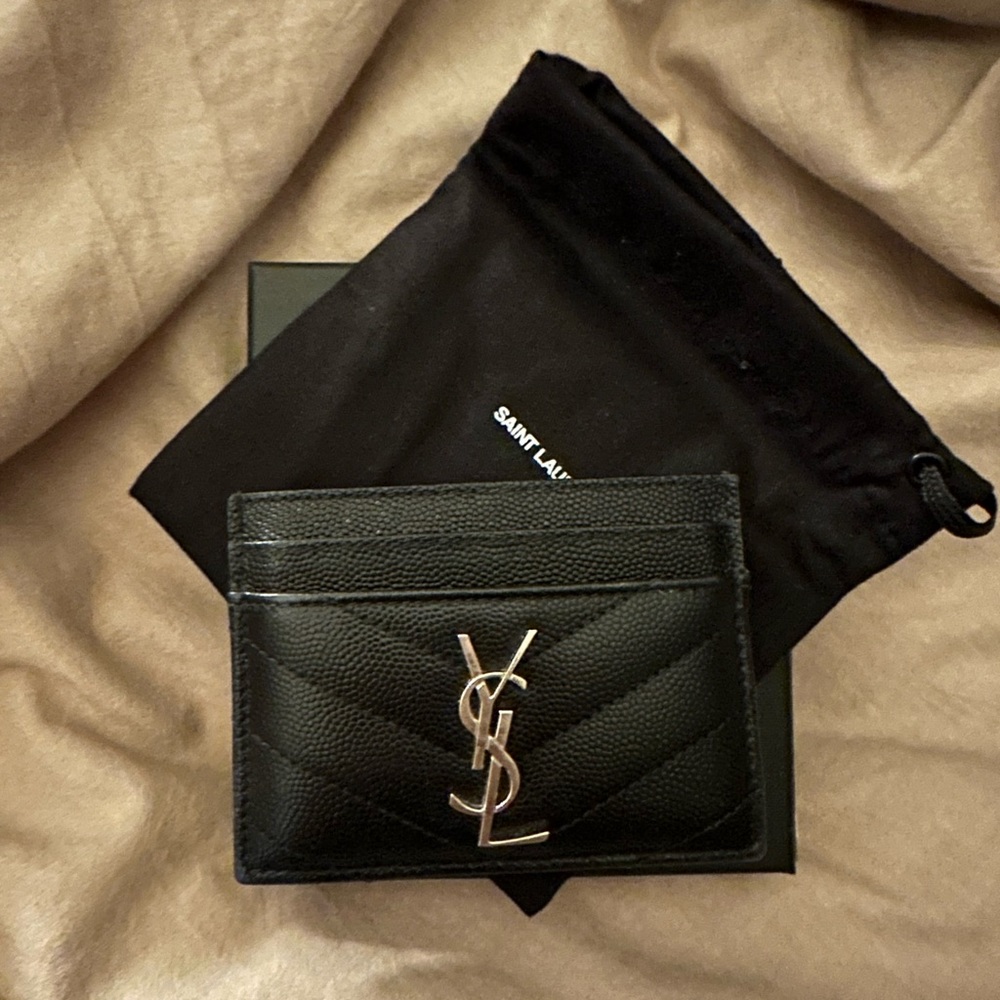 AUTHENTIC YSL cardholder